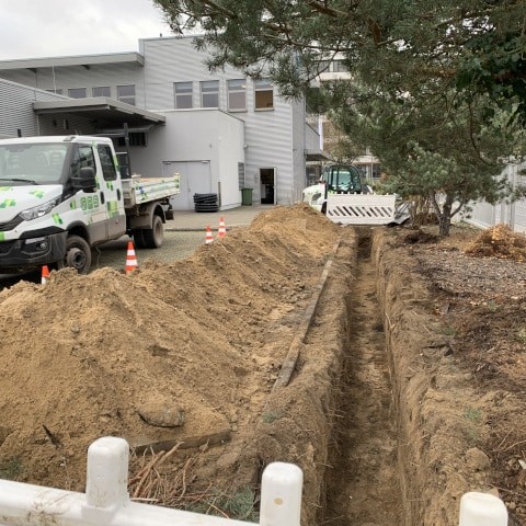 Ökologische Baubegleitung auf einer Baustelle