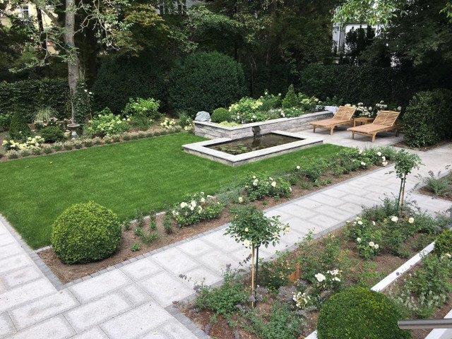Gartengestaltung, Garten, Rasen, Terrasse, Neugestaltung, Gartenneugestaltung