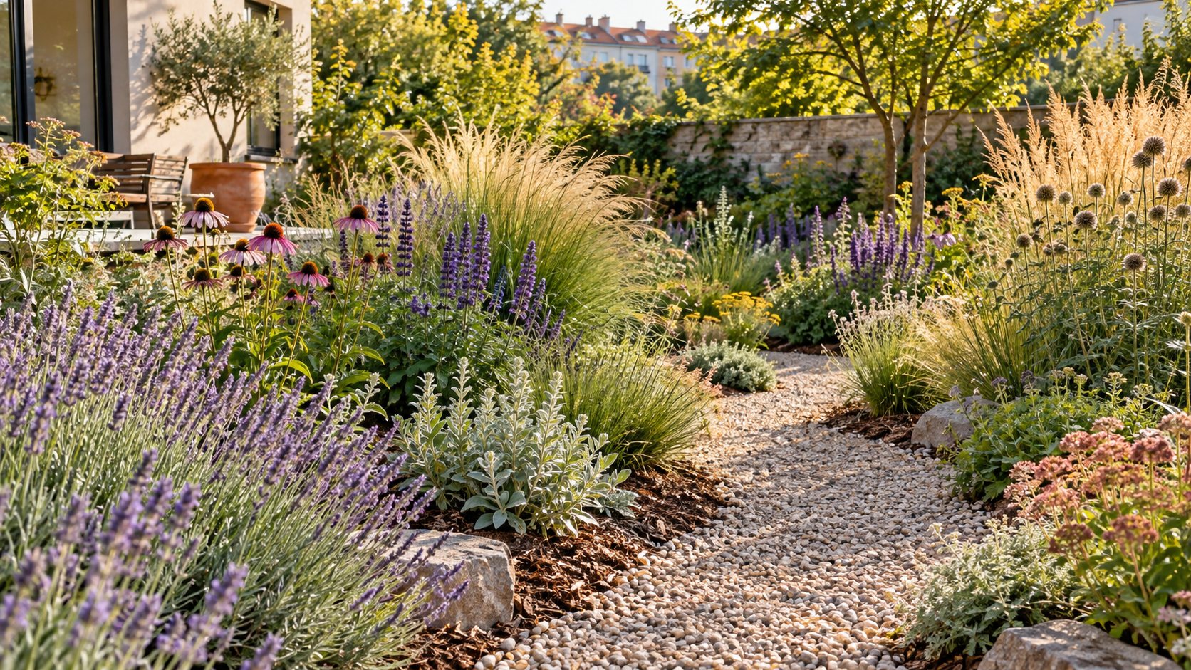Pflegeleichter Garten in Berlin